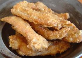 手羽先のから揚げ:圧力鍋でスープの副産物