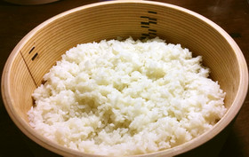 甘さ超控えめ 赤酢の酢飯
