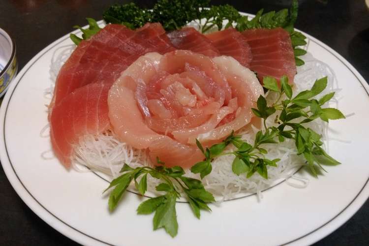 びんちょうマグロのお花盛りです レシピ 作り方 By ハマセン クックパッド 簡単おいしいみんなのレシピが361万品