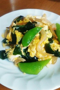 春の卵炒め(減塩レシピ）