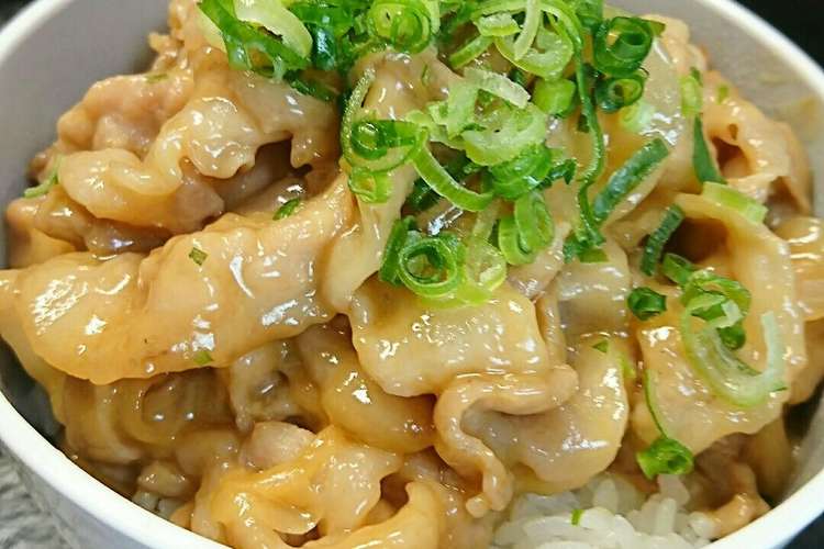 甘辛うま っ 豚バラのマヨ照り丼 レシピ 作り方 By アラフィフまま クックパッド 簡単おいしいみんなのレシピが361万品