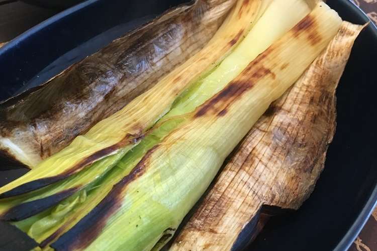 焼くだけ ポロ葱 下仁田や深谷葱でも レシピ 作り方 By Pslmg クックパッド