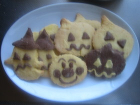 かぼちゃのサクサククッキー ハロウィン♪