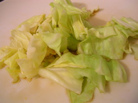 2分で完成!キャベツたくさん食べよう