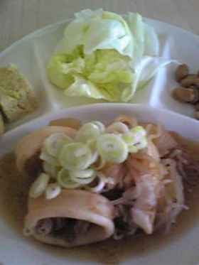 らぶらぶいかと大根の煮物