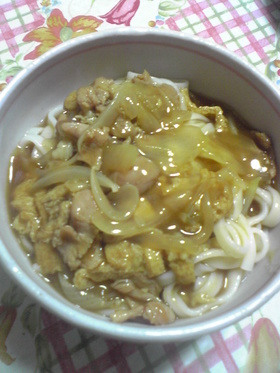 ごく普通のカレーうどん