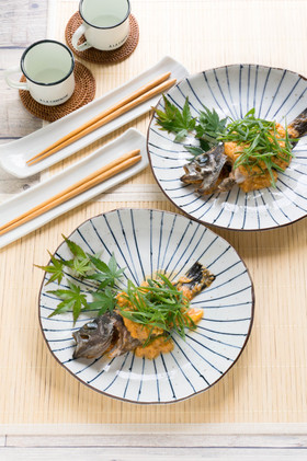 メバルのピリ辛味噌煮込み