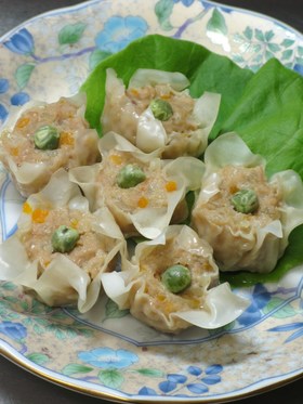 シュウマイ★豚肉エビ玉ねぎ南瓜