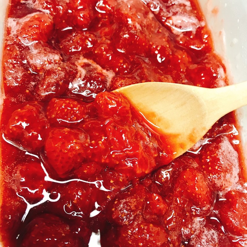 イチゴのバニラロースト レシピ