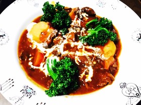 パンよりご飯派ビーフシチュー