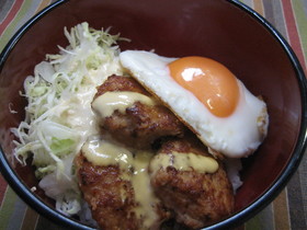 ふんわり☆照りマヨつくね丼