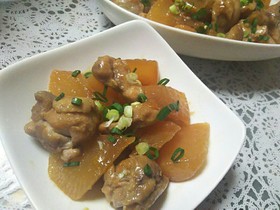 ★簡単★柚子茶De鶏と大根のトロトロ煮★