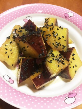揚げないレンジで作る大学芋(^^)