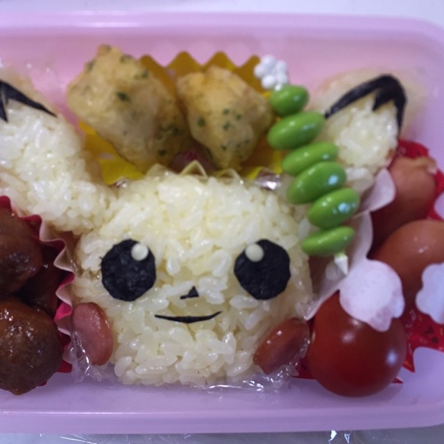 キャラ弁 ピチュー 卵不要 レシピ 作り方 By ほーゆーmam クックパッド 簡単おいしいみんなのレシピが353万品
