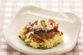 卵・小麦粉なし!ツナ缶プチお好み焼