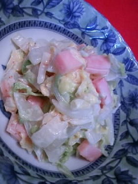 白菜とハムのゴマドレサラダ♪♫♬