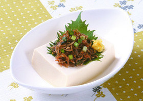ちりめん山椒冷奴