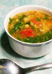 ⅲ赤レンズ豆とトマトのスープ