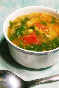 ⅲ赤レンズ豆とトマトのスープ