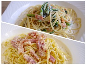 生クリーム不使用*基本のクリームパスタ