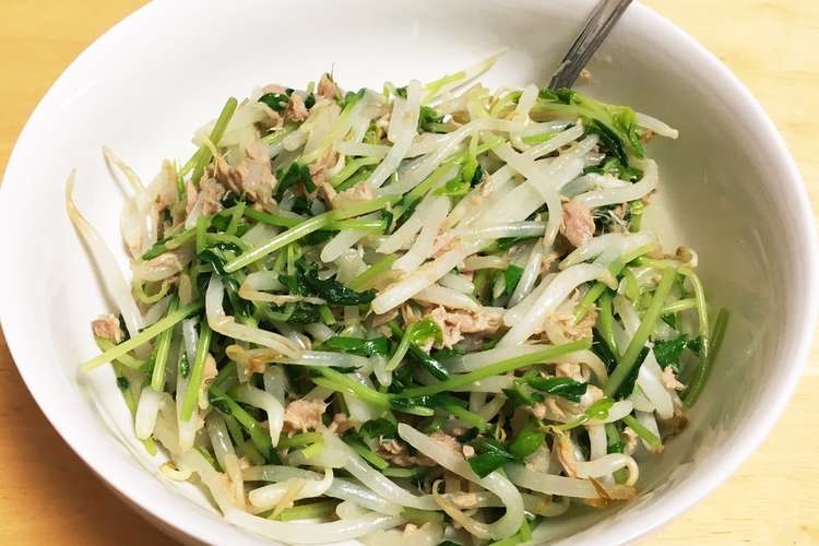 豆苗とツナの無限サラダ レシピ 作り方 By 麺丸 クックパッド 簡単おいしいみんなのレシピが352万品
