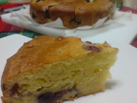 ミックスベリーのケーキ☆チーズ風味