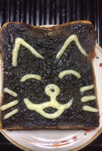 黒猫トースト