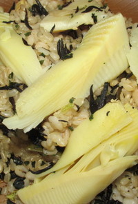 竹の子ご飯（玄米の炊き方）