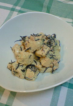 コロコロ豆腐とひじきの醤油マヨ☆サラダの画像