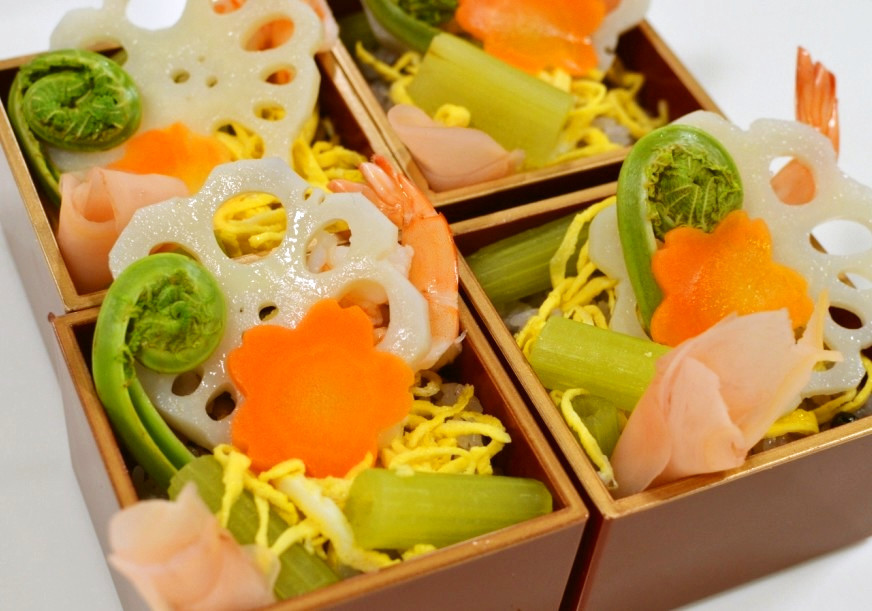 山菜ちらし寿司の画像