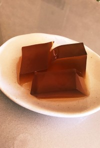台湾 黒糖味の蒟蒻ゼリー
