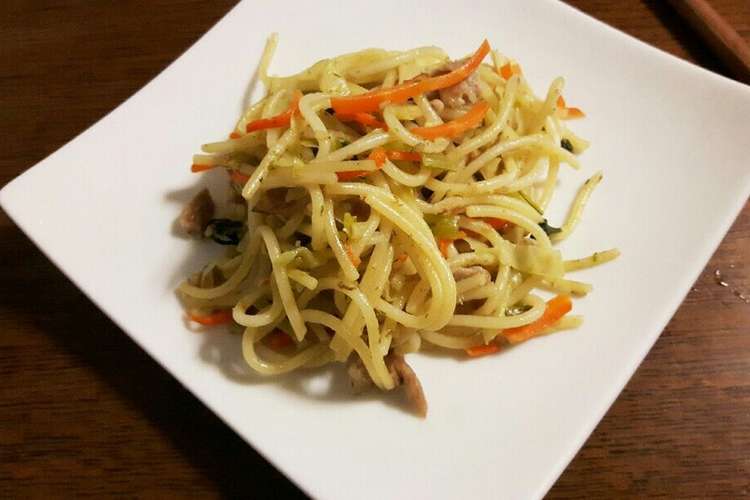 栄養たっぷり和風パスタ 離乳食完了期 レシピ 作り方 By あっちゃう クックパッド 簡単おいしいみんなのレシピが376万品