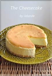 本格*ベイクドチーズケーキ*の写真