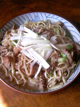 沖縄風ソーキ焼きそば