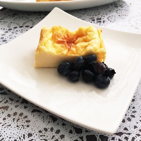 カッテージチーズでなめらかなチーズケーキ