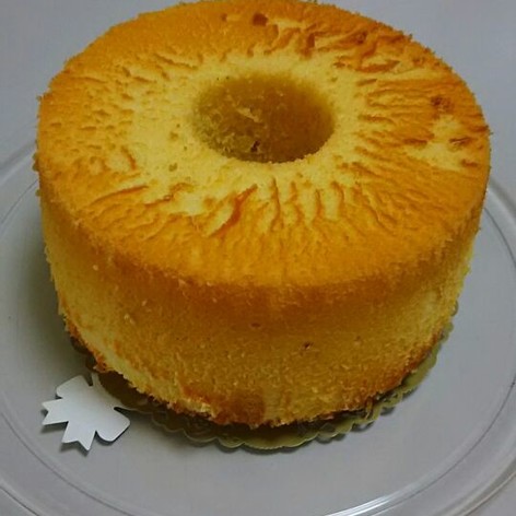 メープル＆オレンジ風味のシフォンケーキ