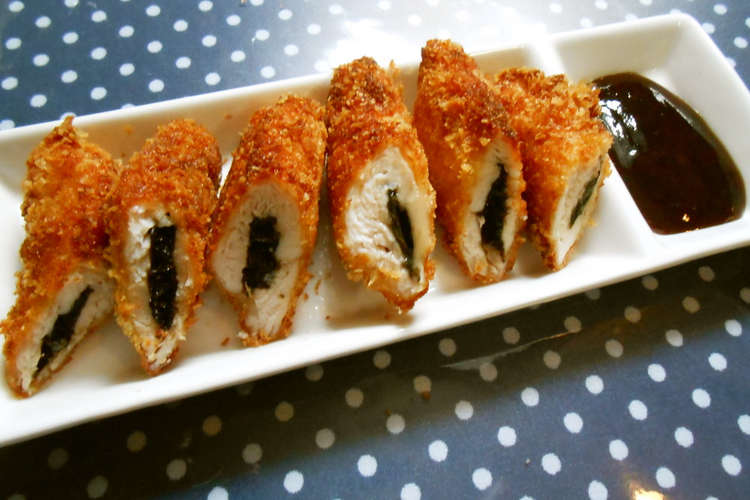 鶏ささみの海苔チーズフライ レシピ 作り方 By にゃんこの部屋 クックパッド 簡単おいしいみんなのレシピが360万品