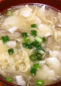 中華料理屋の味♪きのこの中華スープ