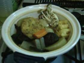 ベジタリアンの野菜おでん