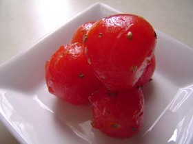 ミニトマトのマリネ