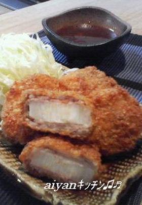 新食感♫♬ 長いも&豚バラ☆ロールフライ