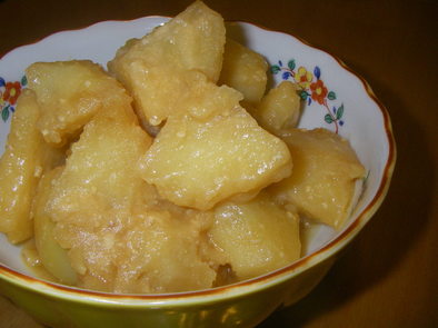 味噌バタ味☆ジャガイモの煮っころがしの写真