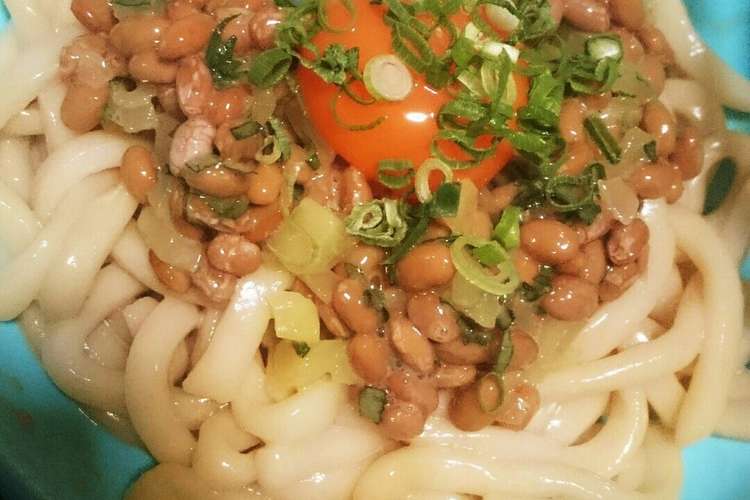 納豆うどん たくしそたま レシピ 作り方 By りゅうﾁｬﾑまま クックパッド 簡単おいしいみんなのレシピが353万品