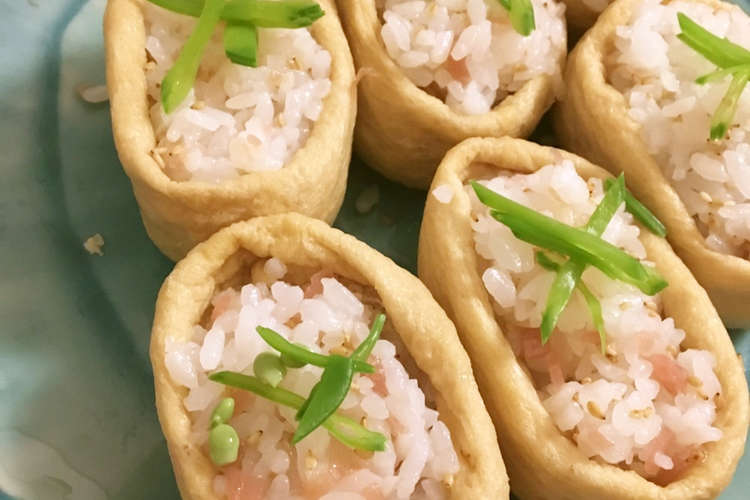 さっぱり夏に食べたい みょうがおいなり レシピ 作り方 By あみこぺ クックパッド 簡単おいしいみんなのレシピが375万品