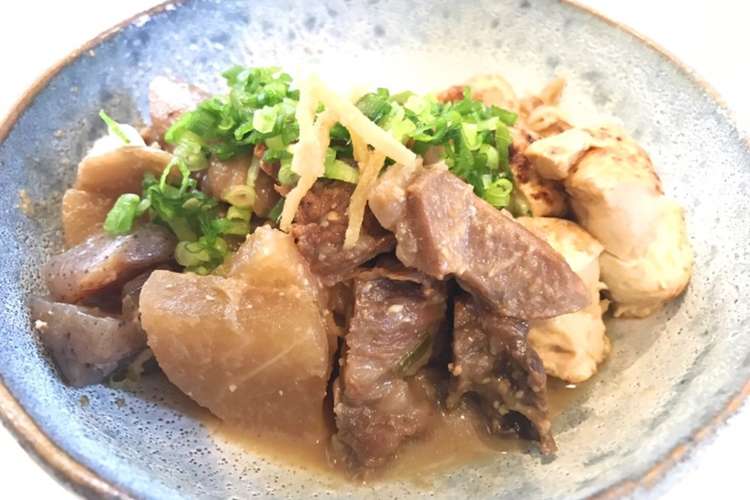 牛スジで豆腐と根菜の煮込み レシピ 作り方 By Huhufumin クックパッド 簡単おいしいみんなのレシピが355万品