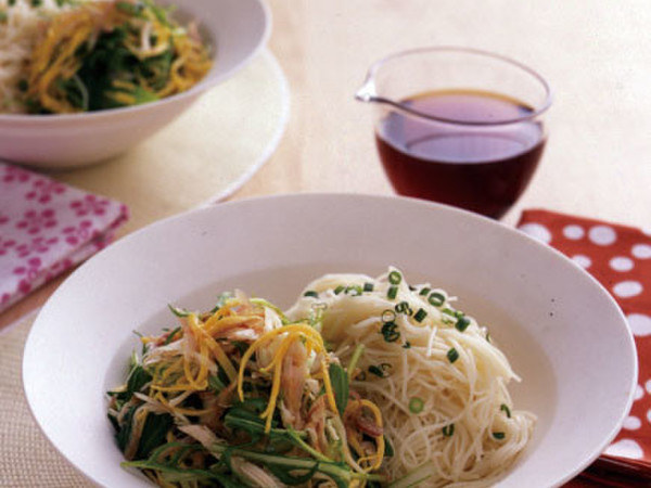 鶏薬味そうめん
