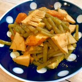 筍と蕗とさつま揚げの煮物