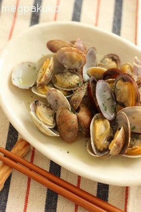 大好き!あさりのバター焼き♪(砂抜き)