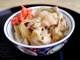 再現*吉野家の豚丼