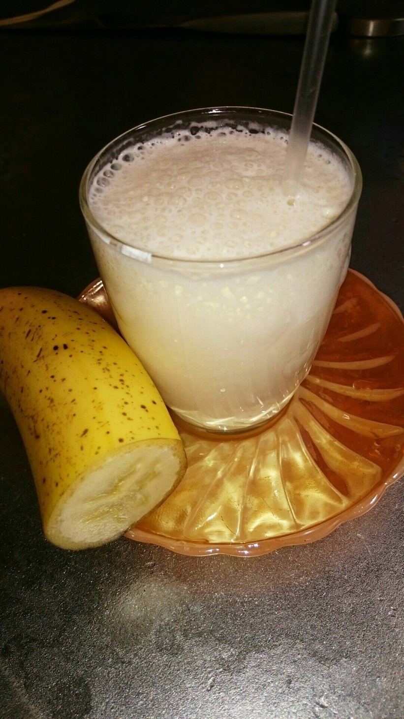 喫茶店の味☆生バナナジュースの画像